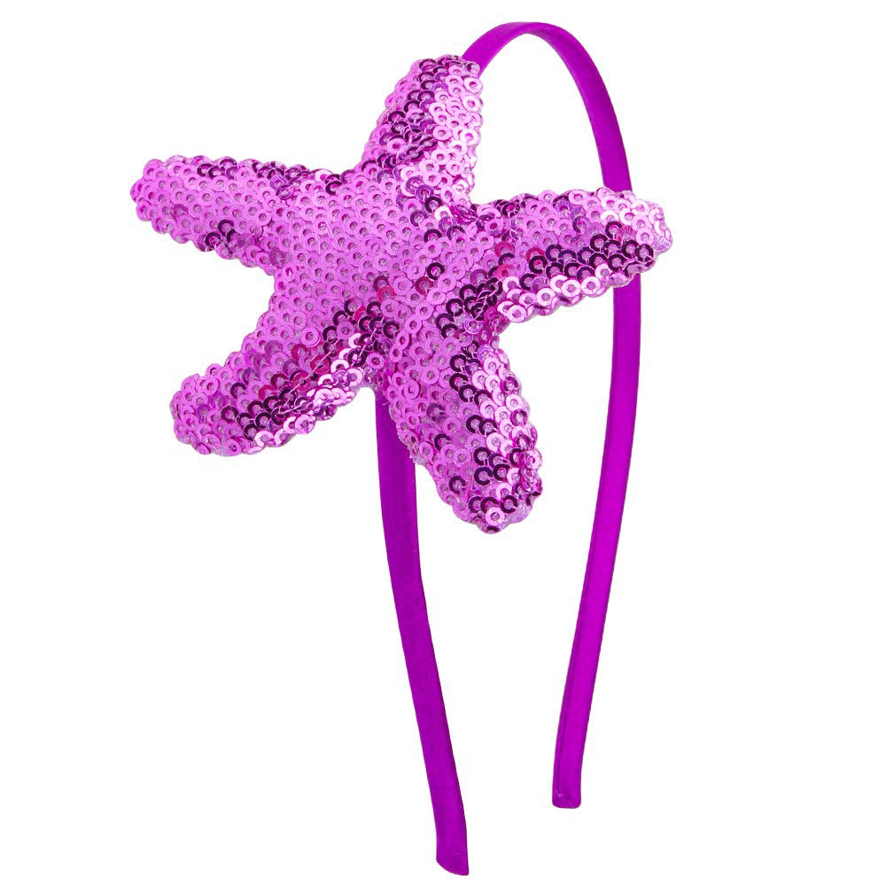 Linda Diadema De Resina De Estrella De Mar al por mayor